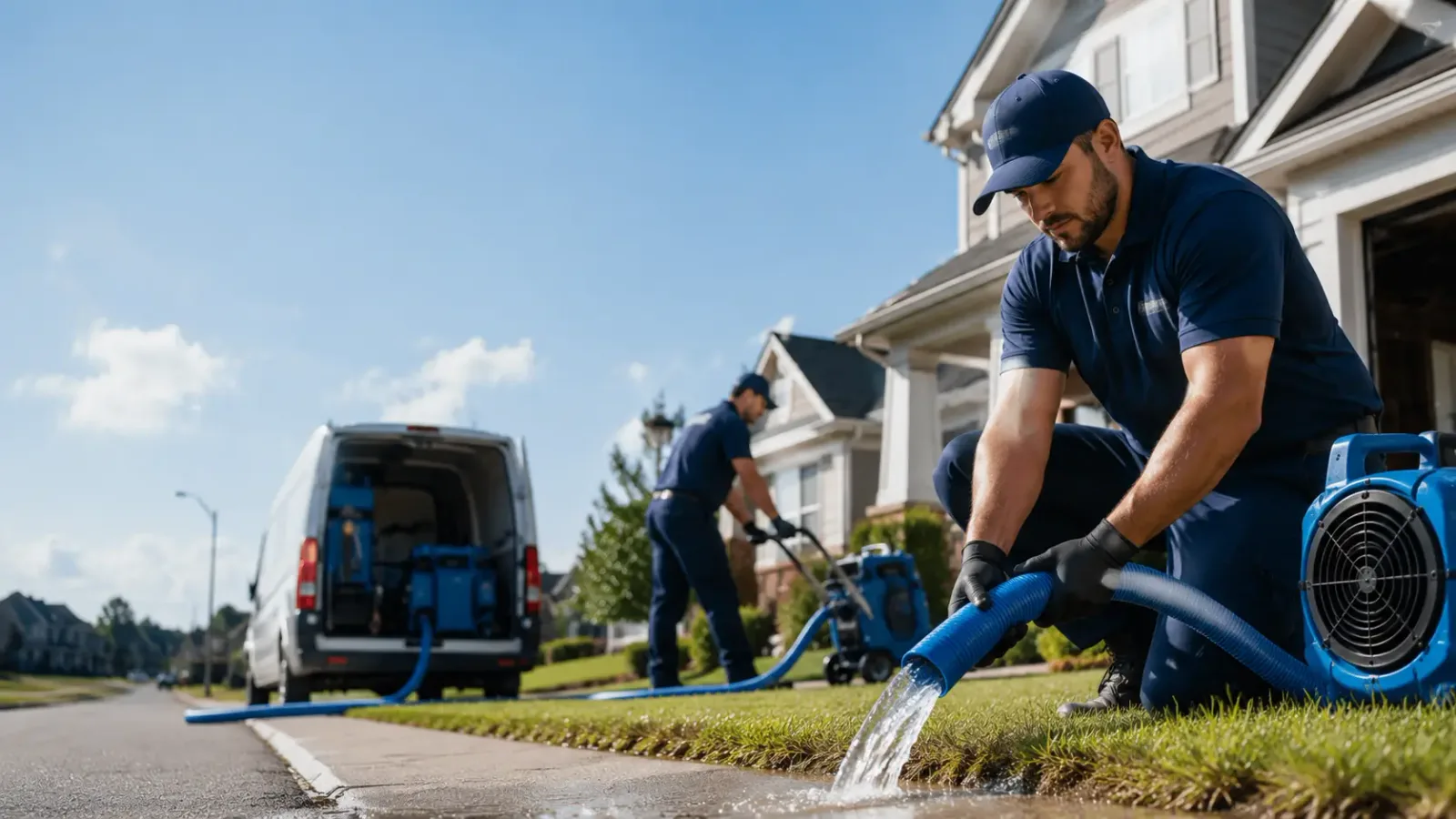 Flood Damage Restoration in Little Orleans, MD